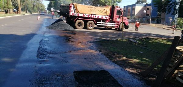 Prosiguen trabajos de bacheo en CDE