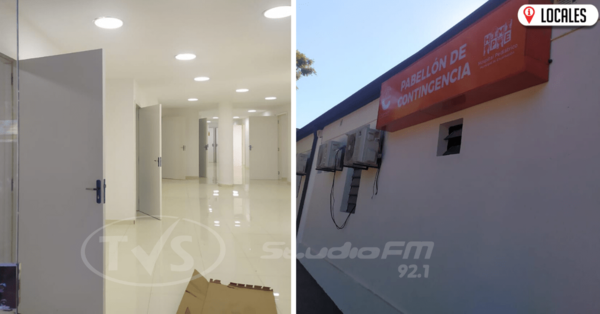 Pabellón de contingencia del Hospital Pediátrico de Encarnación se encuentra en etapa final
