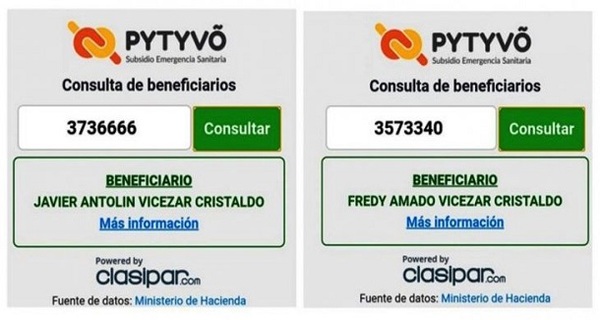 ▶ Pytyvo 2.0: Verificar Pagos y Lista de Beneficiarios