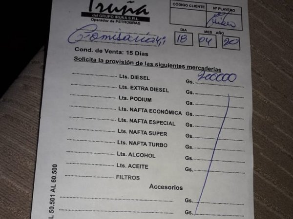 CDE: Denuncian extorsión por parte de efectivos de la Policía Nacional