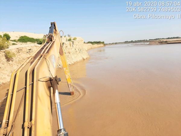 Aguas del Pilcomayo ingresan al lado paraguayo tras retiro de sedimentos - Nacionales - ABC Color