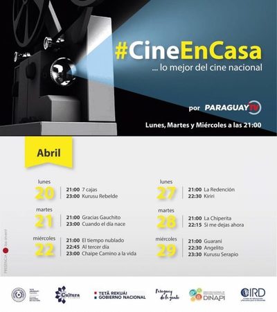 Inicia ciclo de cine nacional por Paraguay TV en apoyo al sector | .::PARAGUAY TV HD::.