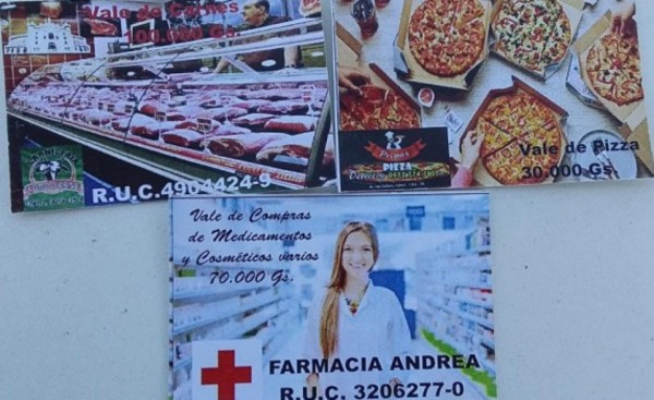 Farmacia efectivizaba subsidio a cambio del 8% y vale de consumición