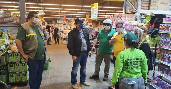 Informan sobre control a supermercados