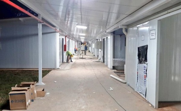 Hospitales de contingencia se inaugurarán entre el martes y miércoles
