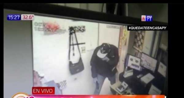 Asaltantes no paran: Atracan un local de cobranza en súper de Fernando de la Mora | Noticias Paraguay