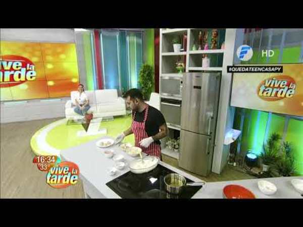 Bombas de chorizos y crema