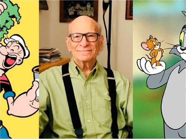 Murió Gene Deitch, dibujante de las series animadas Tom y Jerry y Popeye