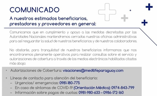 HOY / MediLife brinda servicios sin salir de los hogares: “MediCasa”