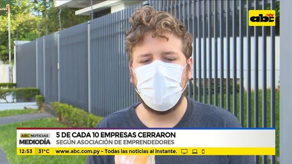 5 de cada 10 empresas cerraron - ABC Noticias - ABC Color