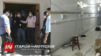 RECORREN OBRAS EN EL HOSPITAL REGIONAL DE ENCARNACIÓN.