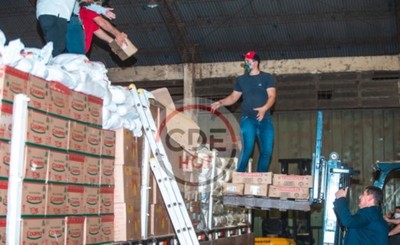 Camión con unos 35.000 kg de mercadería prohibida es incautado