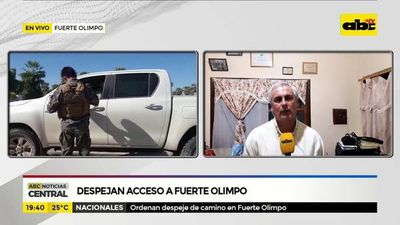 Despejan acceso a Fuerte Olimpo - ABC Noticias - ABC Color