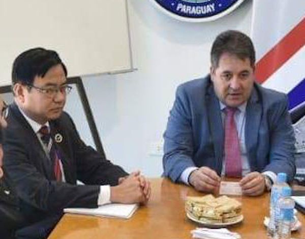 Kanazawa pidió permiso en firma de los Zuccolillo para asumir en la Dinac
