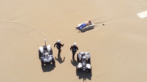Violó cuarentena y fue a la playa a tomar sol | Crónica