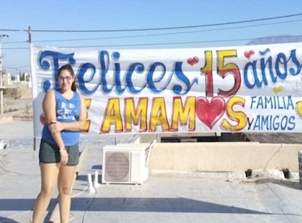Festejó su cumpleaños en el techo | Crónica