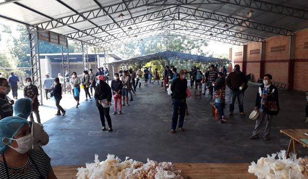 Mediante solidaridad, parroquia de Franco ya sirvió más de 32 mil platos de comida