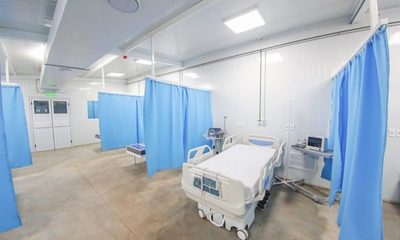 Inauguran hospital de contingencia, estuvo listo en 25 días