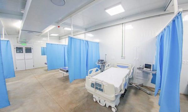 Inauguran hospital de contingencia, estuvo listo en 25 días