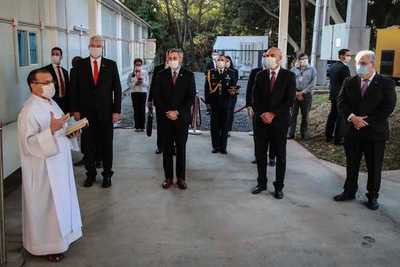 ﻿Inauguran el primer hospital de contingencia en INERAM » Ñanduti