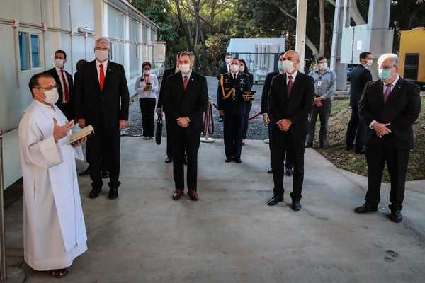 Inauguran el primer hospital de contingencia en INERAM » Ñanduti