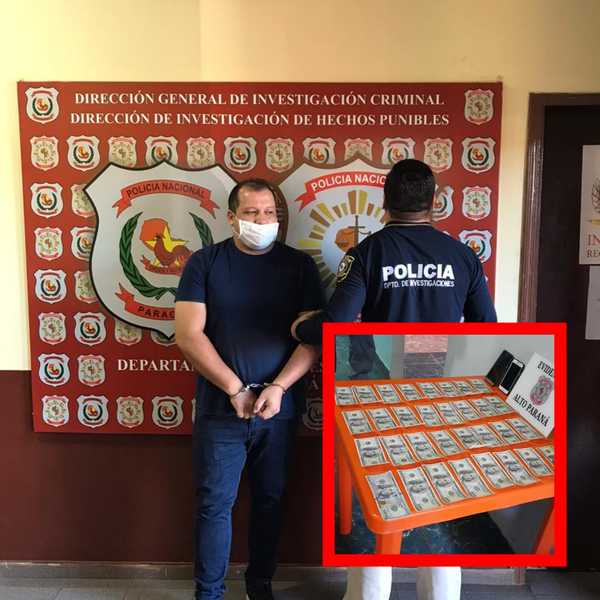 Detienen a presunto miembro de banda que asaltó a cambista