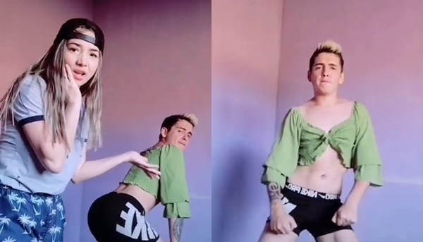 Marilina y Will intercambiaron de ropa - Teleshow