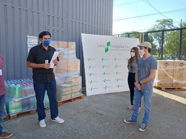 Laboratorio y Herboristería Santa Margarita S.A. dona al Hospital insumos por casi 60 millones de guaranies - Digital Misiones