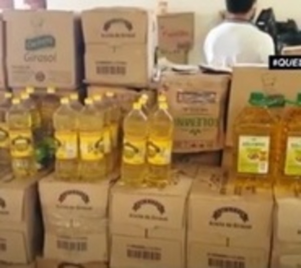 Aduana entrega víveres de mercaderías incautadas - Paraguay.com