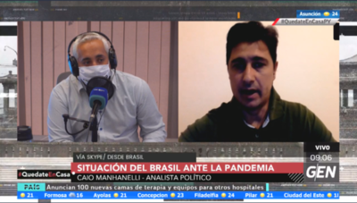 HOY / Caio Manhanelli, analista político brasileño, sobre la situación de Brasil ante la pandemia