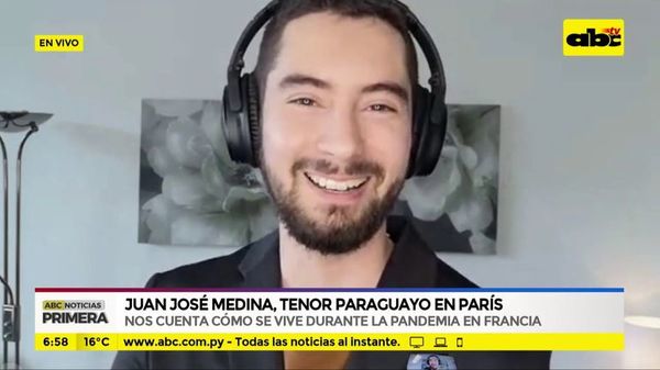 Juan José Medina, tenor paraguayo en París - ABC Noticias - ABC Color