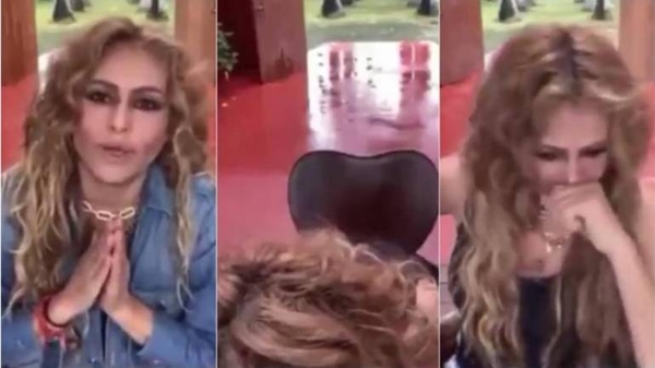HOY / ¿Se drogó en vivo? Pelada mundial de Paulina Rubio en concierto benéfico: "Le mando un beso a Thalía"