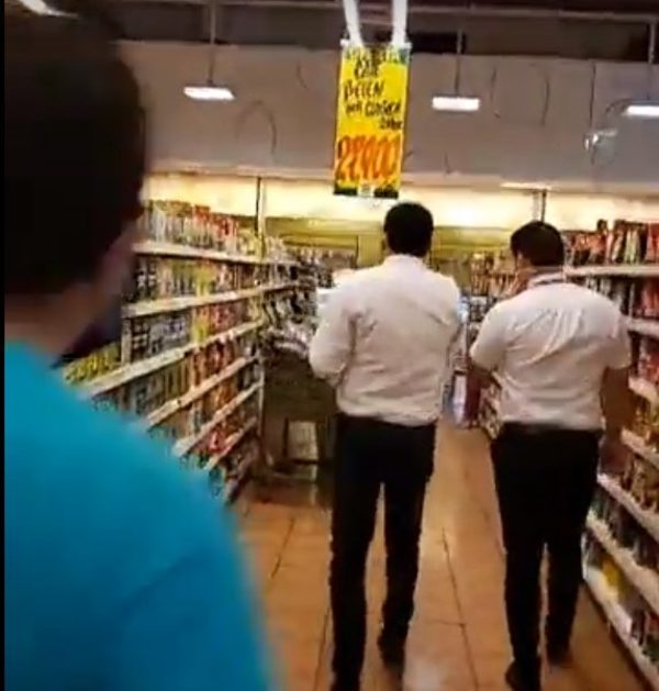 Intervienen supermercado en Presidente Franco