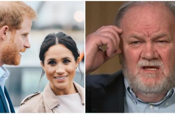 Se filtran los mensajes que Harry envió a Thomas Markle poco antes de su boda con Meghan - SNT