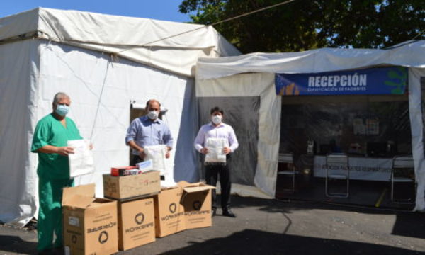 » CAFYF donó insumos de protección individual al Hospital del Barrio Obrero