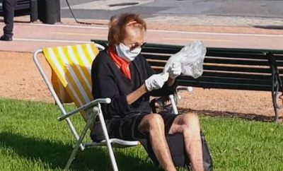 Fue a tomar "vitamina D" en el parque y terminó imputada