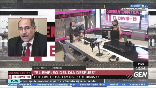 HOY / Guillermo Sosa, Ex Ministro de Trabajo, sobre su artículo “El empleo del día después”