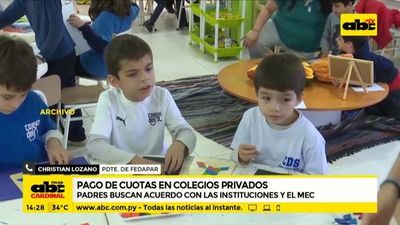 Pago de cuotas en colegios privados - ABC Noticias - ABC Color