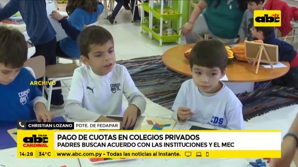 Pago de cuotas en colegios privados - ABC Noticias - ABC Color