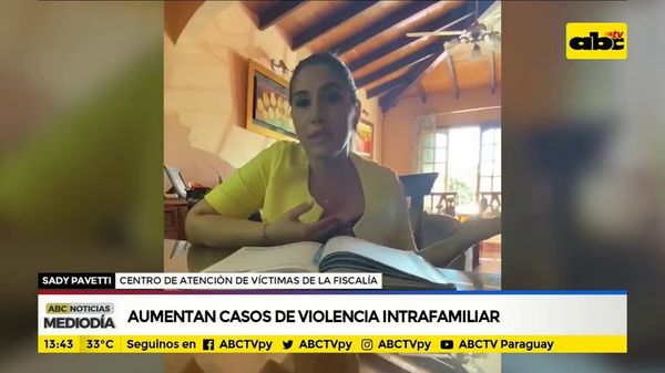 Aumentan casos de violencia intrafamiliar - ABC Noticias - ABC Color