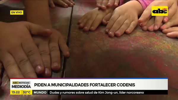 Piden a municipalidades fortalecer Codenis - ABC Noticias - ABC Color