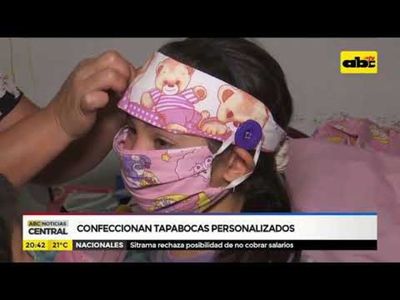 Confeccionan tapocas personalizados - ABC Noticias - ABC Color