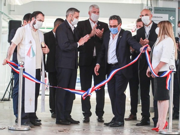 Inauguran segundo hospital de contingencia en predio del Hospital Nacional de Itauguá
