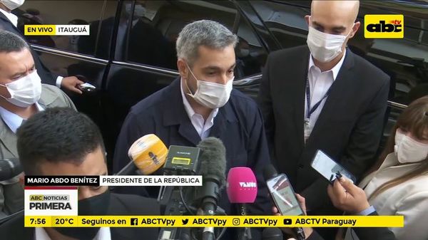 Mario Abdo sobre reunión con autoridades - ABC Noticias - ABC Color