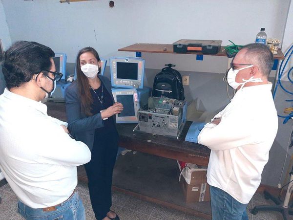 Senadores buscarán reparar respiradores del MSPyBS