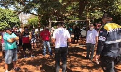 Zacariistas intentan evitar obra en plaza