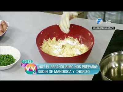 Budin de mandioca y chorizo | Receta en Vive la Vida XL