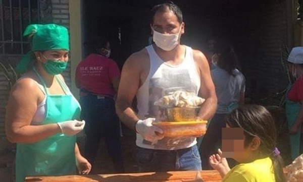 La “olla popular” de Naldy Cabrera