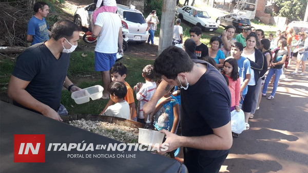 RED SOLIDARIA COORDINA TRABAJOS CON OLLAS POPULARES DE ENCARNACIÓN