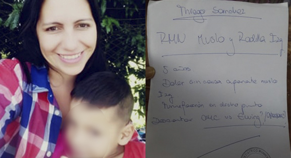 ENFERMEDAD DEJÓ A UN NIÑO PARALÍTICO Y AHORA DEPENDE DE UN ESTUDIO PARA SABER QUE TIENE.